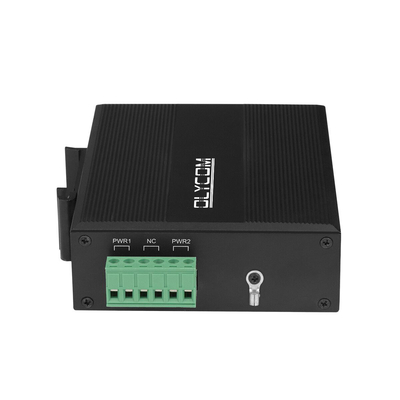 10/100/1000Mbps Commutateur de réseau POE industriel 5 ports Gigabit