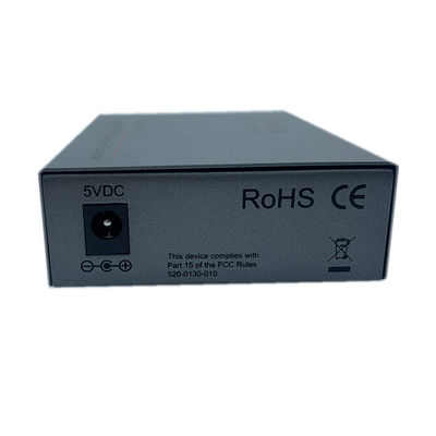 Convertisseur optique de bureau normal 10/100/1000Mbps de médias d'Ethernet de fibre