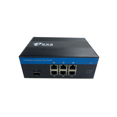 Commutateur de réseau d'IP40 POE Gigabit Ethernet pour l'environnement extérieur dur