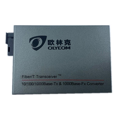Câble optique recto de fibre Rj45 au convertisseur 1310nm TX 1550nm RX