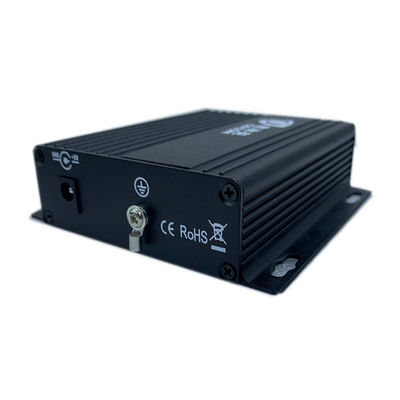 convertisseur vidéo-audio unitaire de médias de fibre de données du mode 512MHZ de 40km pour le système de contrôle