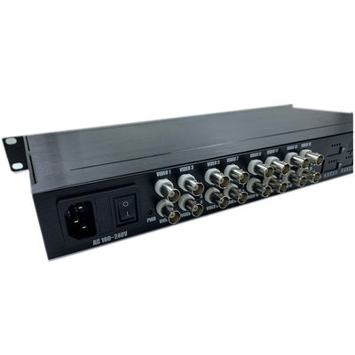 Vidéo analogue de port à plusieurs modes de fonctionnement de FC à la distance de fonctionnement du convertisseur optique 20-80Km