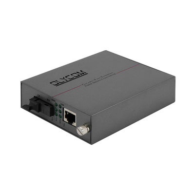 Ethernet 1600byte rapide au convertisseur de Gigabit Ethernet, convertisseur de médias de mode unitaire de 100km