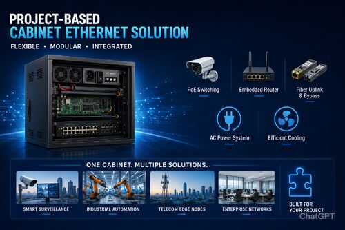 Dernière affaire concernant A Project-Based Cabinet Ethernet Solution