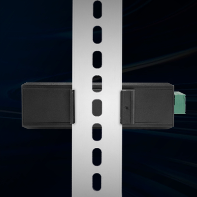 Réseau industriel à 4 ports PoE avec 2 ports SFP