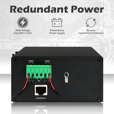 Commutateur PoE industriel géré Olycom 2.5G Fibre Budget 240W SNMP CLI Gérable