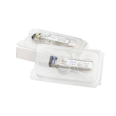 1.25G Module SFP en mode unique Port LC 20KM 1310/1550nm WDM DDM Prise en charge OEM
