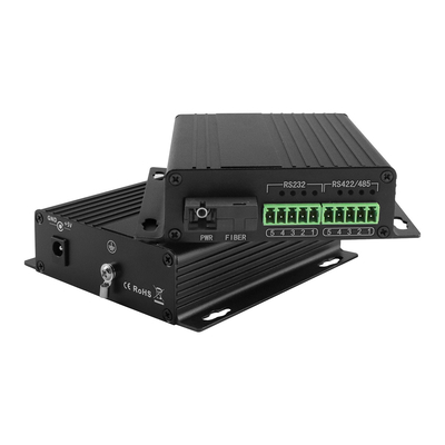 Convertisseur de médias en fibre de série RS485 RS422 RS232 SC 20 km Pour RTU HOST SCADA
