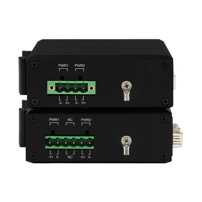 4 Ports POE Géré le commutateur réseau ERPS Ring 120W Budget Gigabit Basé sur DC48V Din Rail