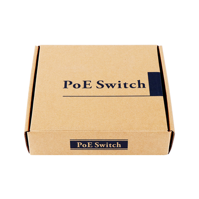 Commutateur réseau non géré de 60 W 6 Port 10/100M Ports LAN Entrée CA PoE 250 m