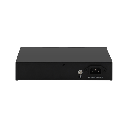 8 ports POE Gigabit Fiber Switch POE Watchdog avec 4 ports SFP/RJ45 en liaison montante 120 W