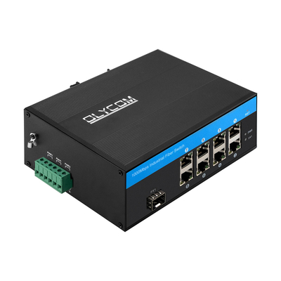 Réseau industriel non géré PoE Switch 8 ports Gigabit Réseau industriel non géré 240W CE