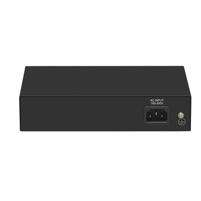 8 ports CCTV POE Commutateur Ethernet rapide avec 2 Gigabit Copper Uplink PoE Af/At 120W Budget