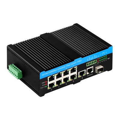 8 ports Ultra PoE L2 commutateur géré ERPS 2.5G Ring avec 1SFP/RJ45 Uplink PoE Af/At/Bt
