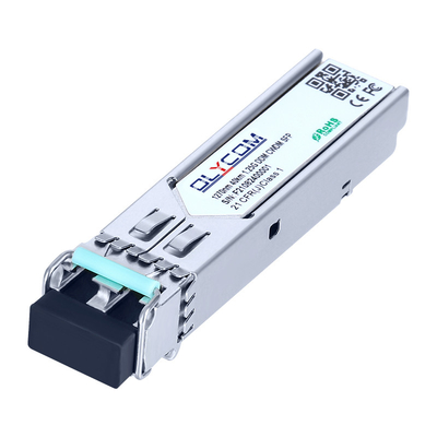 1.25G Transcepteur optique LC mode unique 40 km CWDM 1270nm SFP module