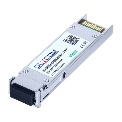 10G XFP CWDM Transcepteur à fibre optique 40KM 1450~1610nm Port LC Duplex 3.3V