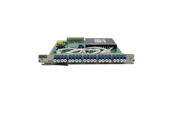 CWDM/DWDM Système WDM reconfigurable OADM avec carte optique add drop multiplexante