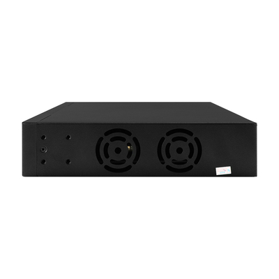 Réseau 24 ports 48V Commutateur PoE actif 450W AF/AT standard avec 2 ports Ethernet Uplink RJ45 Commutateur à fibre sfp