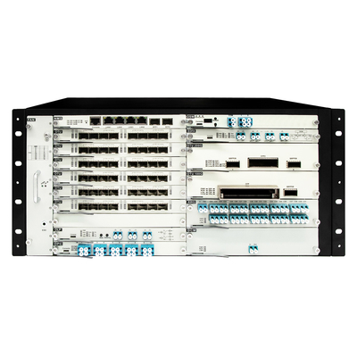 10G/100G CWDM DWDM Transpondeur optique Plateforme de centres de données et équipement de transmission Plateforme 1U 2U 5U rack