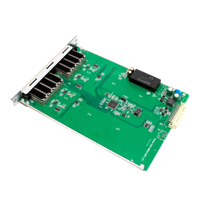 Transmission DWDM/CWDM 8*Sfp+ 10G OTU Carte de transpondeur en bande C 50 GHz 96 ondes
