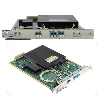 Amplificateur de fibres dopé à l'erbium EDFA Appareil amplificateur de signal optique 1U Système de châssis à support
