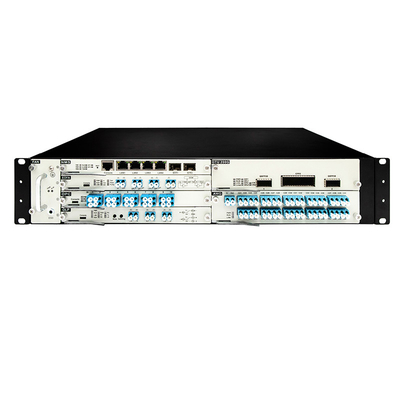 Système de transport optique DWDM 2U 8 fentes pour les cartes de service complètes de la série OM3800