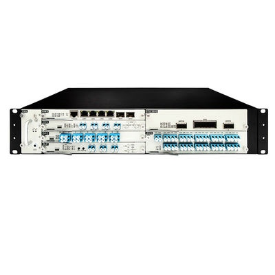 Système de transport optique DWDM 2U 8 fentes pour les cartes de service complètes de la série OM3800