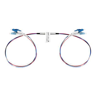 D2×2B Déviation mécanique Commutateur optique LC Connecteur en mode unique Connexion croisée