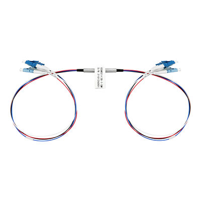 D2×2B Déviation mécanique Commutateur optique LC Connecteur en mode unique Connexion croisée