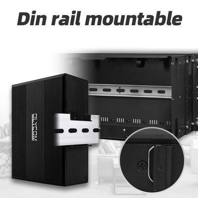 10 ports Gigabit 10/100/1000mbps L2 Commutateur POE géré avec 2 Sfp pour l'extérieur