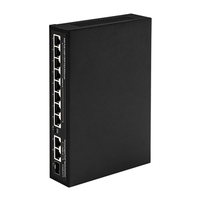 Commutateur POE non géré de 120 W 8 PoE 10/100/1000Mbps + 2 LAN 10/100/1000Mbps + 1SFP 100/1000M