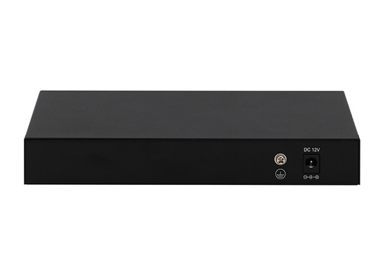 8 ports 2.5G Commutateur réseau non géré 10G Fibre DC12V Entrée sans ventilateur Vitesse d'adaptation automatique