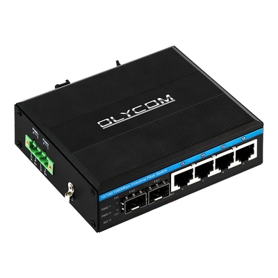 10/100/1000mbps Commutateur Gigabit géré POE avec 2 fps