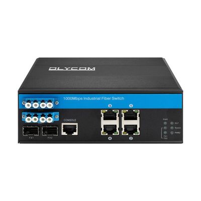 Réseau Gigabit de fibres de contournement industriel L2 géré Ethernet Switch IM-FBS240GW 1G 2.5G