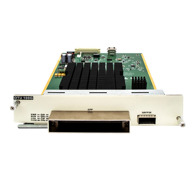 100G carte OTU cohérente 1*QSFP28 à 1*DWDM 100G carte CFP DCO OEO bande C 50 GHz