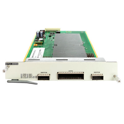 200G Coherent Muxponder QSFP28 à CFP2 DCO 100G 200G Carte de multiplexage CE répertoriée