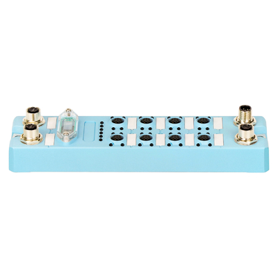 8 ports Commutateur géré industriel Gigabit 8x10/100/1000M M12 Ports IP67 Commutateur Ethernet ferroviaire étanche