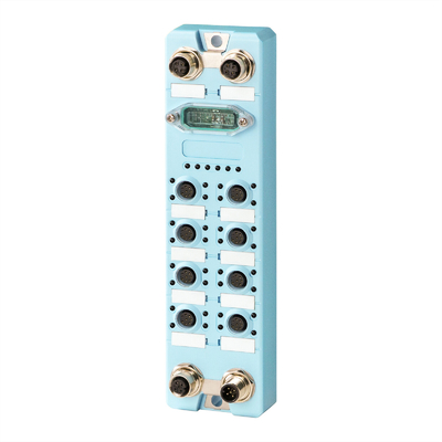 8 ports Commutateur géré industriel Gigabit 8x10/100/1000M M12 Ports IP67 Commutateur Ethernet ferroviaire étanche
