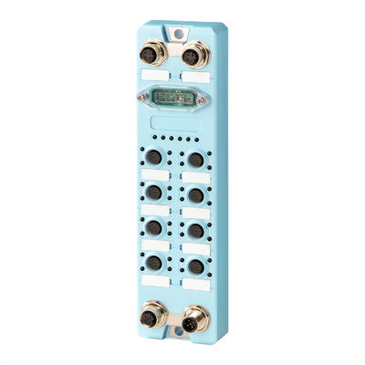 8 ports Commutateur géré industriel Gigabit 8x10/100/1000M M12 Ports IP67 Commutateur Ethernet ferroviaire étanche