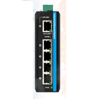 5 ports Gigabit WEB Commutateur géré 100/1000M Commutateur réseau RSTP 802.1Q IP40