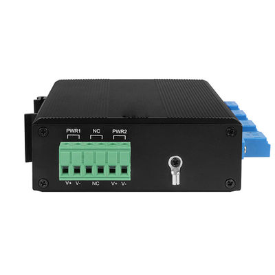 Unité de contournement optique industrielle Connecteur LC à mode unique 12V 24V 48V Din monté CE