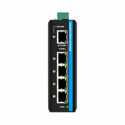 Commutateur E-Mark Ethernet DC48V à double entrée d'alimentation