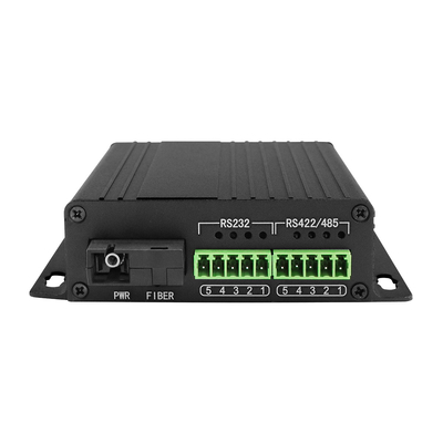 Convertisseur de média série RS485 RS422 industriel, fibre optique monomode 40KM, 1310/1550nm, CE