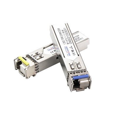 Transcepteur SFP compatible Cisco 1310nm/1550nm SM à fibre simple 20km 1.25G Module à fibre SFP