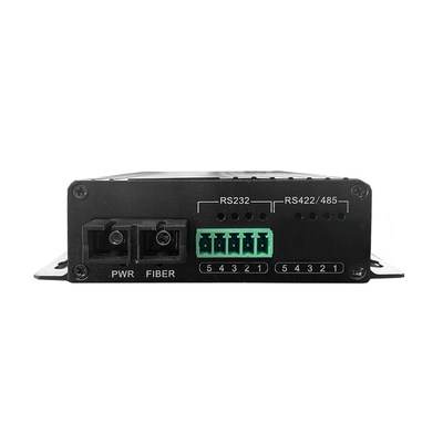 DIN-Rail industriel RS485 RS422 RS485 Données sérielles à convertisseur de fibre