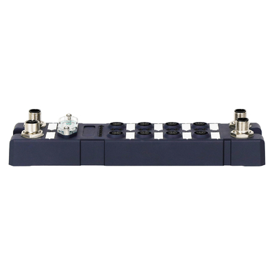 Résistant à l'eau IP67 8 Ports Gigabit Commutateur Ethernet industriel Gestionné M12 Commutateur Ethernet ferroviaire