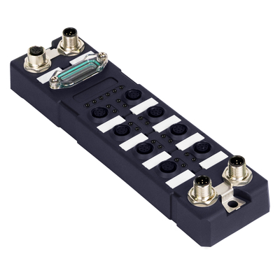 Résistant à l'eau IP67 8 Ports Gigabit Commutateur Ethernet industriel Gestionné M12 Commutateur Ethernet ferroviaire