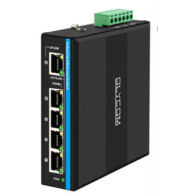 4-port 802.3bt PoE Extender Gigabit industriel 30W/60W/90W Entrée non gérée CE