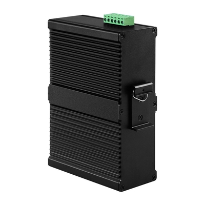 8 ports PoE Gigabit Ethernet Switch L2 géré avec entrée DC48V et niveau de protection IP40