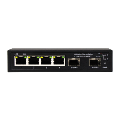 Commutateur ethernet 10g non géré 4 ports 2.5G avec ports 10G SFP+